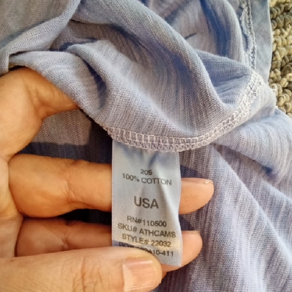 Fresh Produce Striped Long Sleeve Tee Casual Cotton Womens Medium - Picture 7 of 10